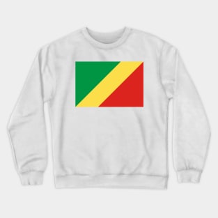 Flag of Republic of The Congo Crewneck Sweatshirt